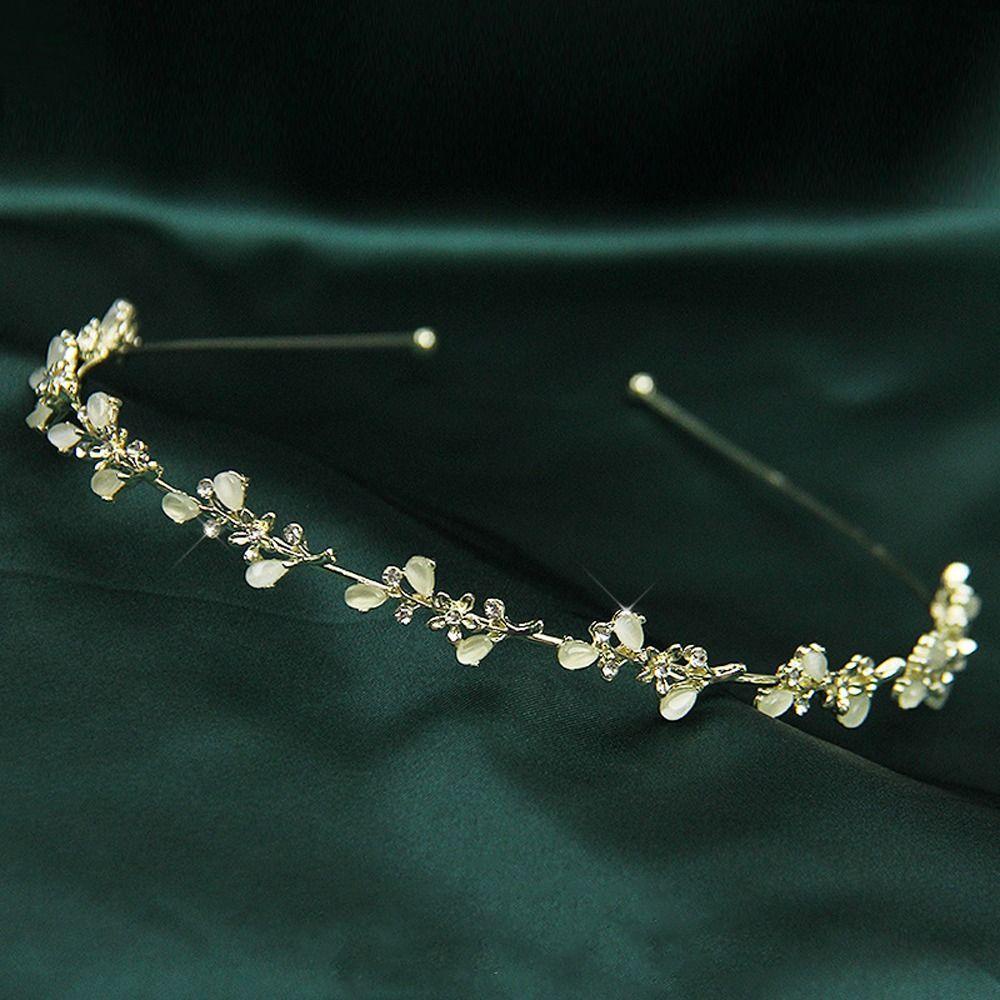 Cài Tóc Hình Lá Chuông Gió Lấp Lánh Thời Trang Thanh Lịch Cho Nữ