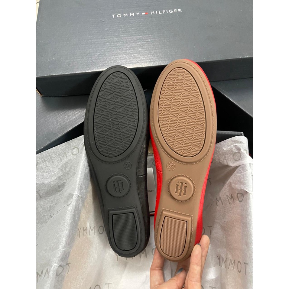 Giày bệt Tommy nơ dây, mũi tròn