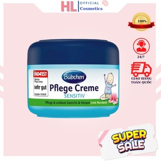 Kem dưỡng da Bubchen Pflege Creme cho bé 75ml, duy trì độ ẩm cho da, giúp da mịn màng không khô ngứa, myphamhanhluan