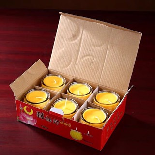 Nến tealight (đèn cầy, sáp dầu cọ) hoa sen 24 tiếng