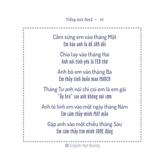 Sách - Tiếng Anh GenZ