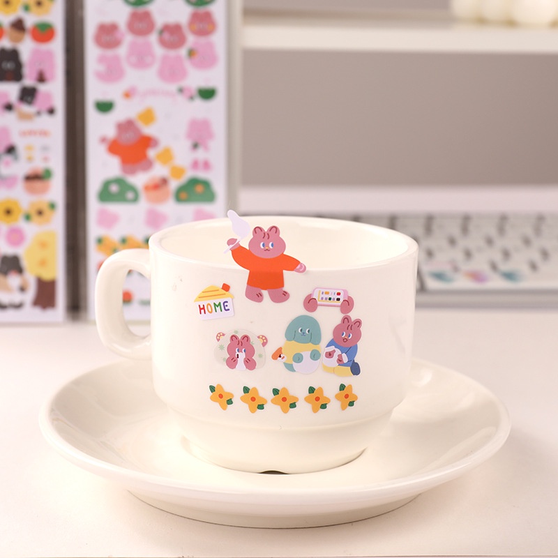 Miếng Dán Trang Trí Hình Gấu Goo Dễ Thương GK0361