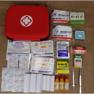 Túi y tế sơ cứu cho gia đình - first aid kit
