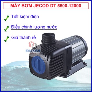 Máy bơm nước hồ cá Koi Jecod DT 5500-12000 tiết kiệm điện, chạy êm