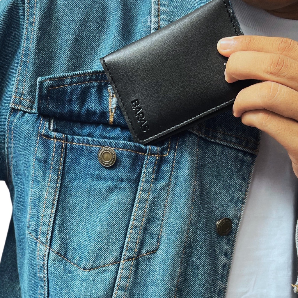 Ví da nam đựng thẻ gập đôi - Jasper Wallet - Ví da nam thời trang