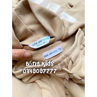 Bộ Nỉ Bé Trai Basic Be Trơn GJ
