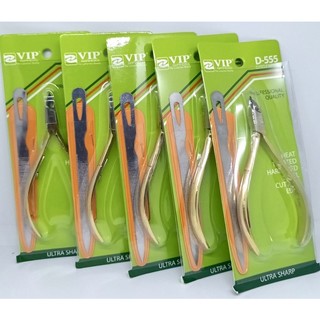 Kềm cắt da và móng vip - mẫu cán vàng 555