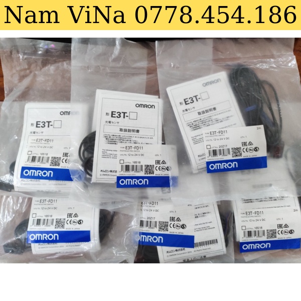 [Xuất vat] Cảm biến quang . E3T-FD11 / E3T-SL21