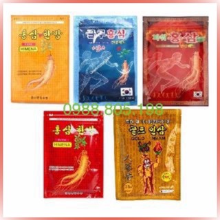 Cao dán hồng sâm hàn quốc chính hãng