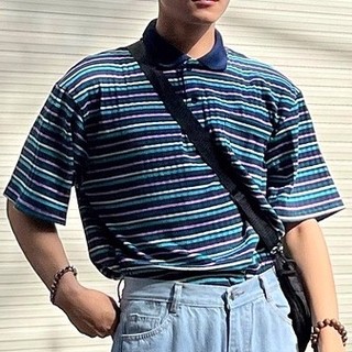 Áo thun cổ polo striped polo