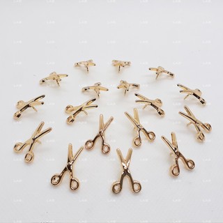 Pin cài áo - Scissors chiếc kéo (kèm đế) #0209