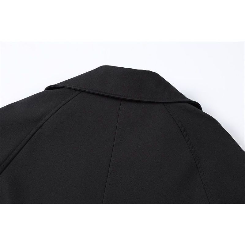 Áo Khoác Dáng Dài Thiết Kế Mới Thời Trang Mùa Xuân Thu Theo Phong Cách Hàn Quốc Cho Nữ