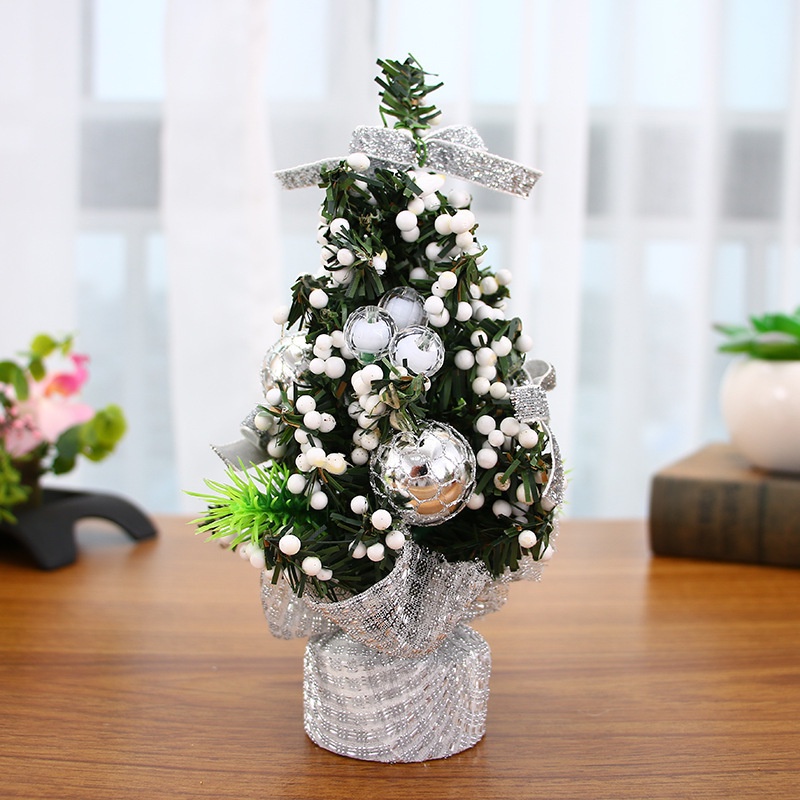 Cây thông noel MENG NI trang trí để bàn mini