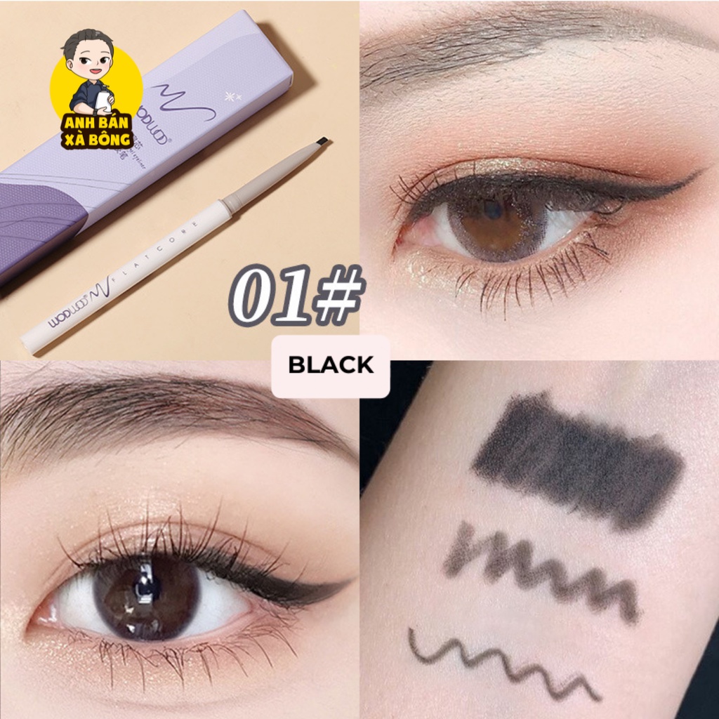 Bút Chì Kẻ Mắt WODWOD Waterproof Crayon Eyeliner W924