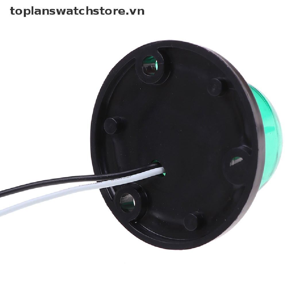 Set 2 Đèn LED Tín Hiệu Bằng Thép Không Gỉ Màu Đỏ Và Xanh Lá Cho Tàu Thuyền