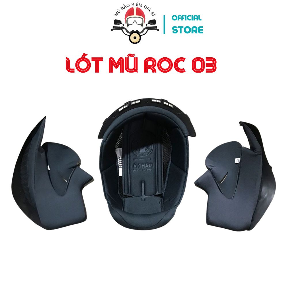 Bộ Lót thay mũ bảo hiểm ROC 03 và ROC V2, Royal M137
