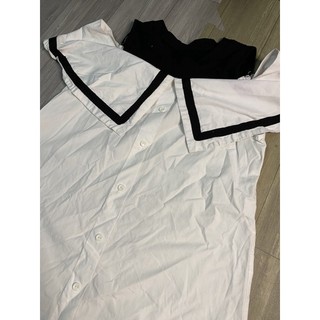 2hand đầm trắng kiểu eo 99cm mã 176