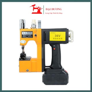 Máy khâu bao cầm tay chạy pin GK9-500 > Máy may bao pin > may nhiều loại bao nhỏ gọn tiện lợi > pin sạc nhanh