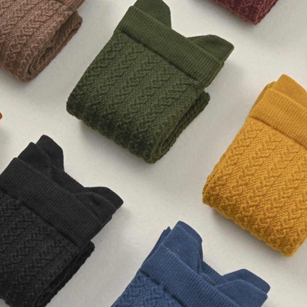 Đôi Vớ Dày Thoáng Khí Thời Trang Mùa Đông Sành Điệu Cho Nữ