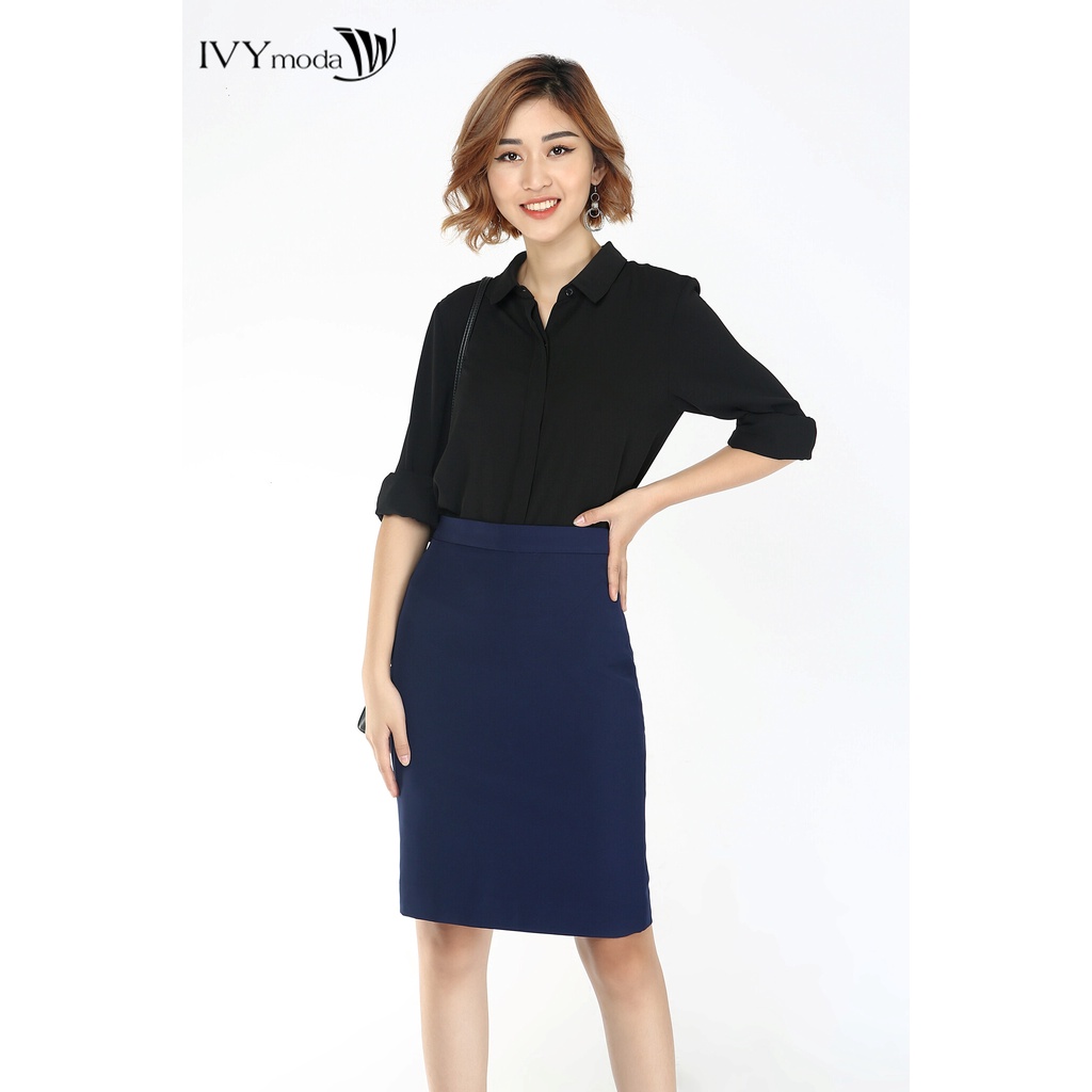 Chân váy bút chì 2 lớp IVY moda MS 31P0150