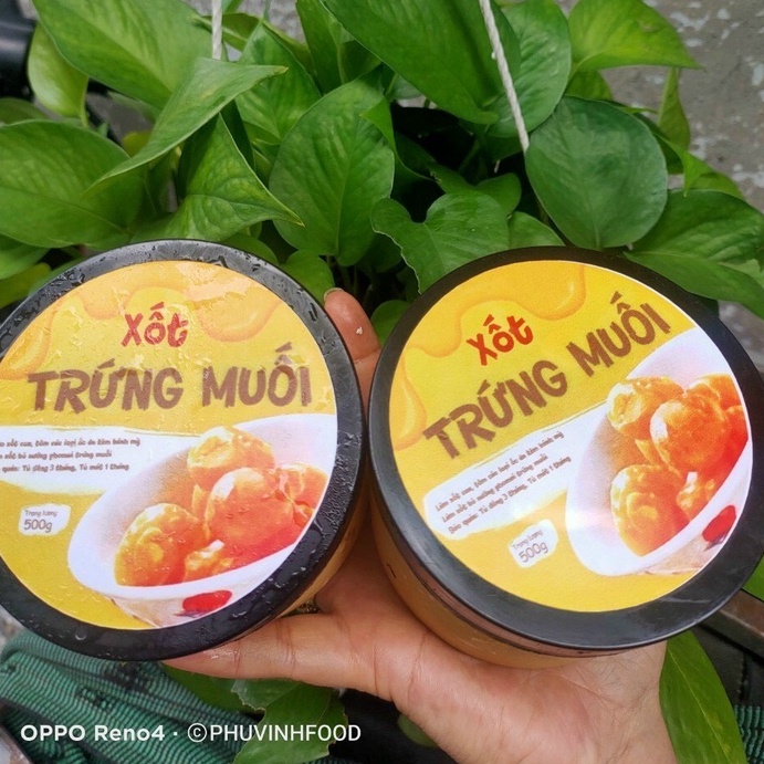 Sốt trứng muối bùi vị thơm ngon 500g
