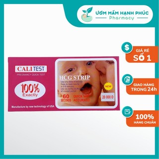 QUE THỬ THAI chính xác nhanh gọn CALI TEST