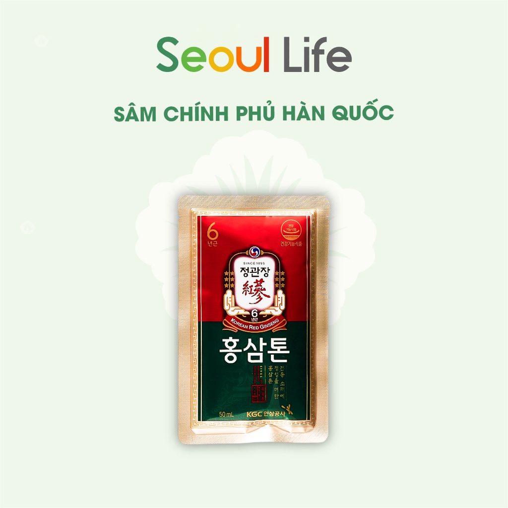 Nước Hồng Sâm Chính Phủ Hàn Quốc KGC Cheong Kwan Jang Tonic 50ml x 30 gói