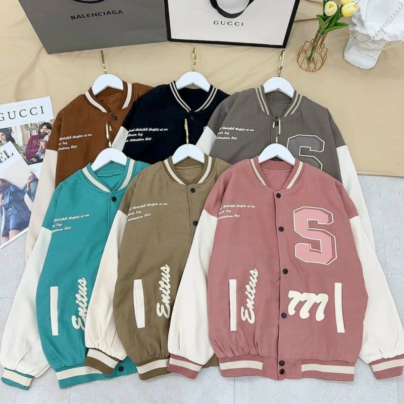 Áo khoác bomber nữ