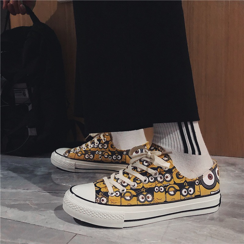 Giày nam Minions thời trang, Kiểu dáng Hàn Quốc