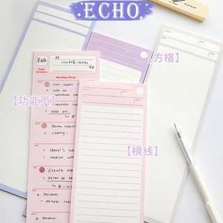 Tập giấy note b5 1/2 rosy rosy 30 tờ màu sắc dễ thương học từ vựng