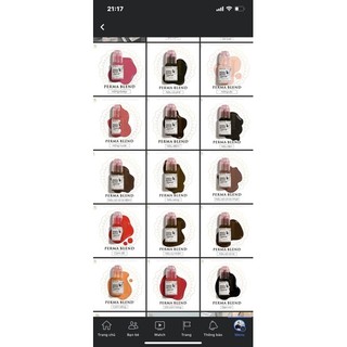 Mực phun xăm Perma Blend | Hà Thành