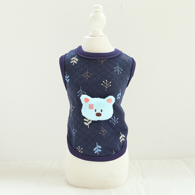 Áo nỉ ba lỗ cho chó mèo con size siêu nhỏ XXS - XS được chọn mẫu