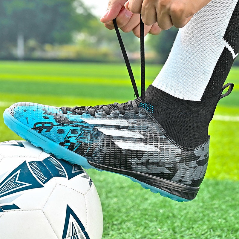 ✹Giày bóng đá Ronaldo Messi đinh gãy tf đinh dài ag học sinh cấp 1,2 trẻ em trai giày tập thanh niên nữ Frisbee