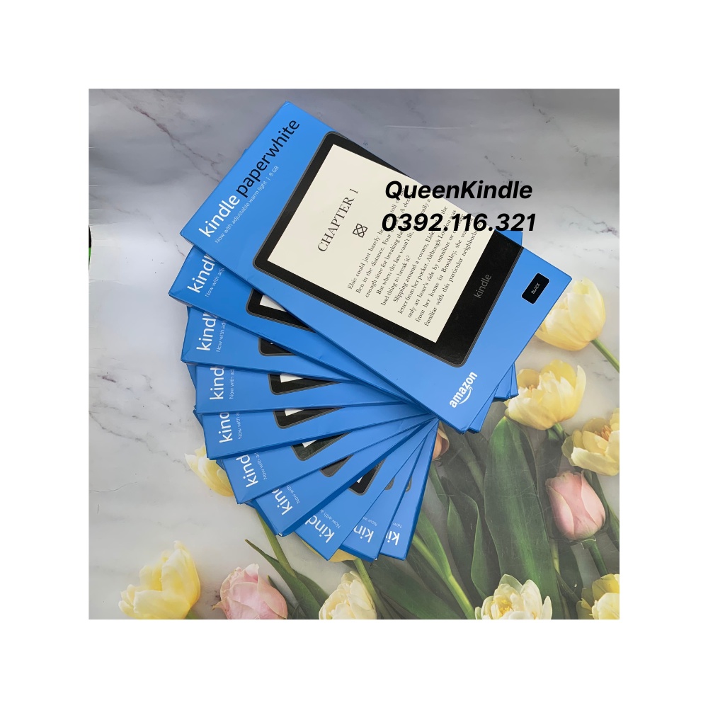 (PPW5-8/16/32G) Máy Đọc Sách Kindle Amazon Paperwhite 5 - 11th Generation 2021 NEW 100% - BH 1 đổi 1