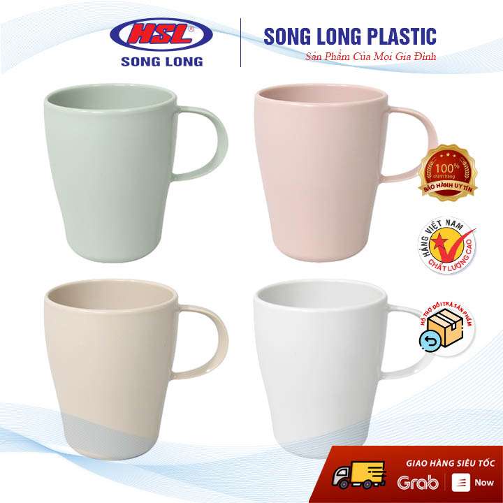 Cốc Uống Nước Nhựa Cao Cấp - 3054-ngẫu nhiên - Song Long Plastic