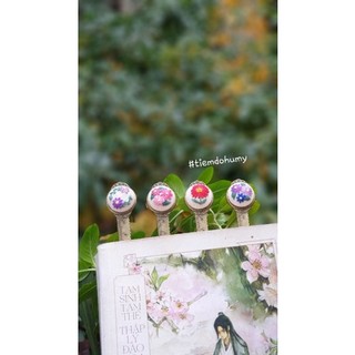 Bookmark dạng thước thêu tay ❤