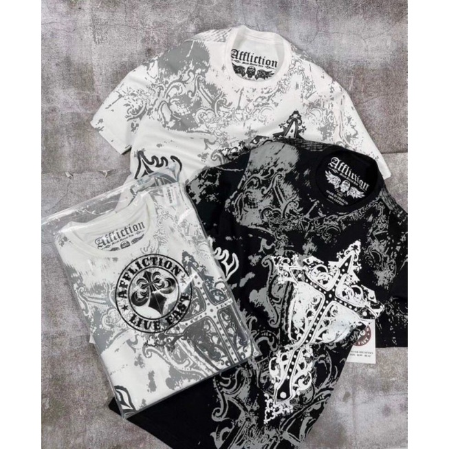 Áo Thun Nam Họa Tiết Cotton Cao Cấp Cá Tính AXK206