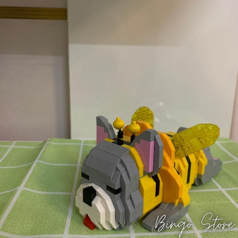 MÔ HÌNH LẮP RÁP CHÓ BULLY 954 CHI TIẾT CỰC HẤP DẪN VÀ DỄ THƯƠNG