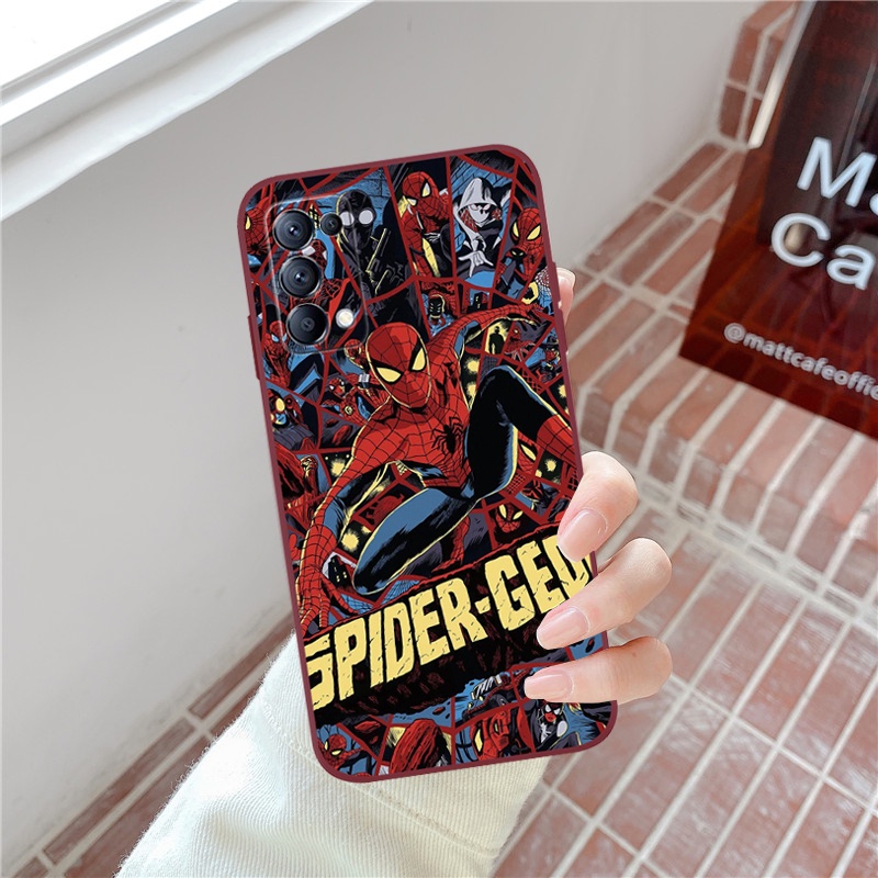 Ốp Điện Thoại Dẻo Hình Spider Man Cho IPhone 14 13 12 11Promax 14Plus X XS XR XSMAX 6 6s 5 5S 6plus / 6splus 7 8 SE2020 7plus / 8Plus DC