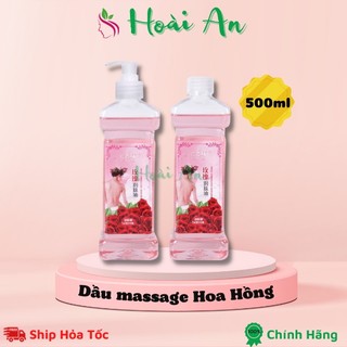 Tinh dầu massage Hoa Hồng 500ml | Dầu massage body hoa hồng