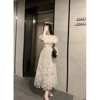 ĐẦM REN XÔ HOA ( sẵn tại shop)