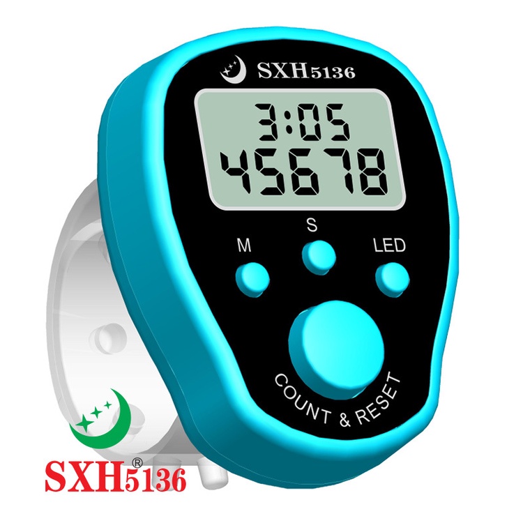 Máy Bấm Đếm Số Niệm Phật  Hương Trang- Có Đèn Led, Nhớ Được Số ( Nhiều Màu Sắc )
