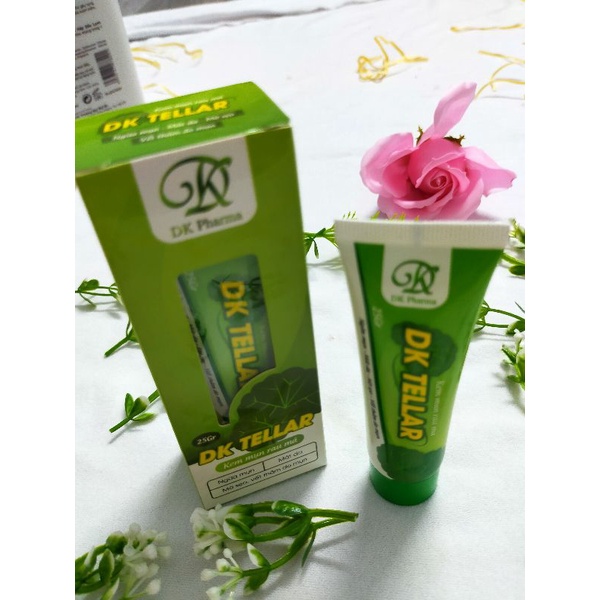 Dk tellar  kem mụn rau má mát da mờ sẹo vết thâm do mụn
