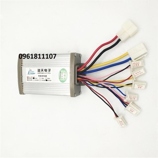 Bộ điều tốc motor 24v 36v 800w 1000w có chổi than, điều tốc motor 36v, điều tốc motor giảm tốc 24v