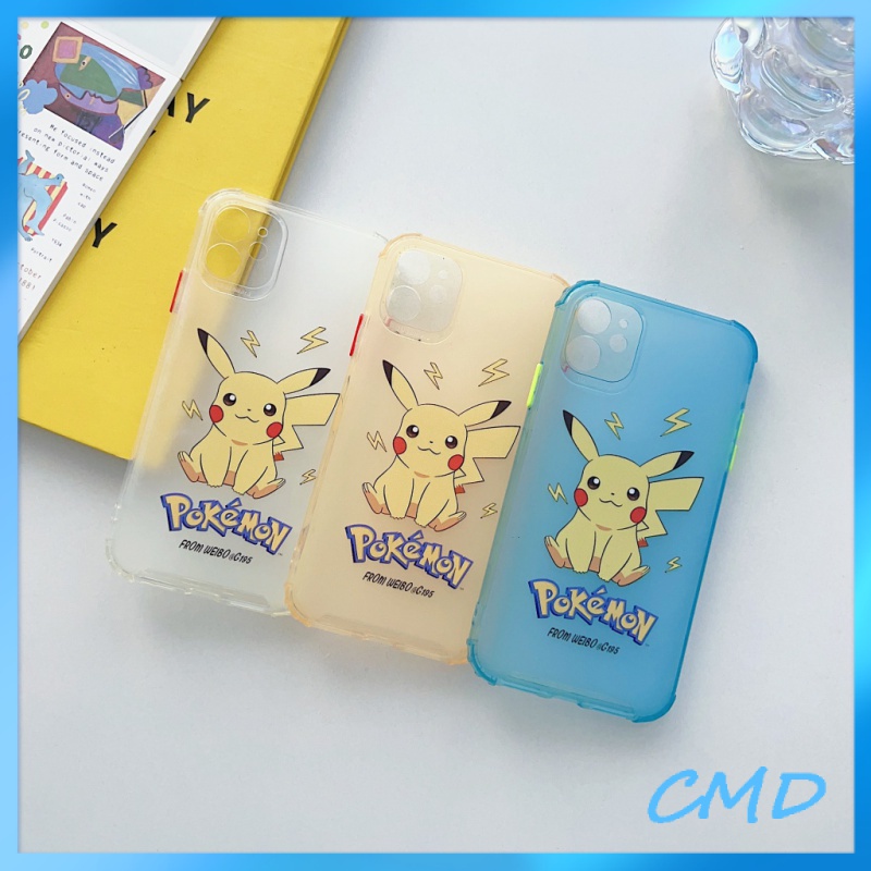 Ốp Điện Thoại Trong Suốt Hình Pikachu Cho Iphone 6 / 6S / 6splus / se / 7 / 7plus / 8 / 8plus / X / xs / xsmax / 11 / 12 / 13 / 14 / Plus / Pro / Pro Max-810