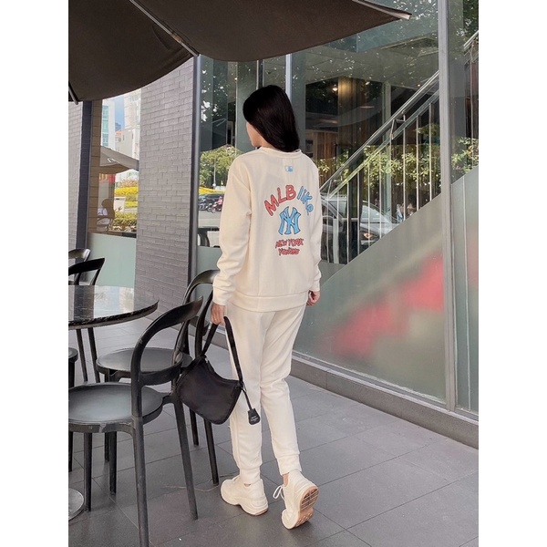 Bộ Thể Thao Nữ MLB Like Chất Tổ Ong