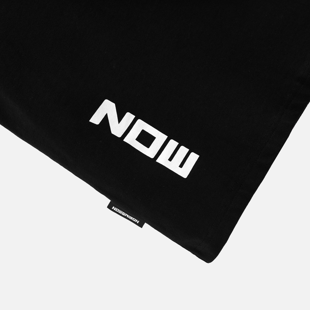 Áo thun NEEDS OF WISDOM Pocket Tee - Black - Local Brand Chính Hãng