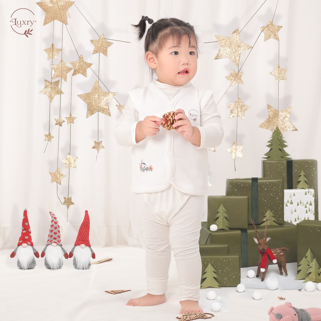 Áo ghile 69k/áo chất liệu sợi tre cotton nhà Luxry cho bé trai bé gái từ 6 tháng đến 5 tuổi