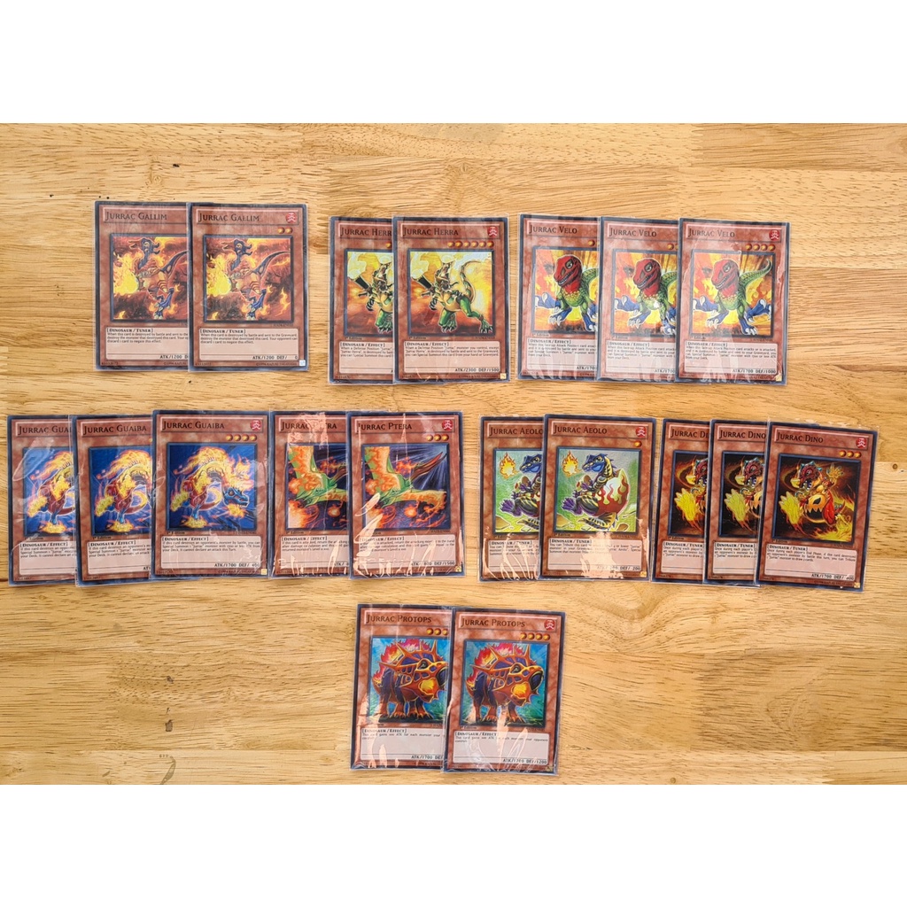 Set Thẻ Bài Mint90 Yugioh Jurrac