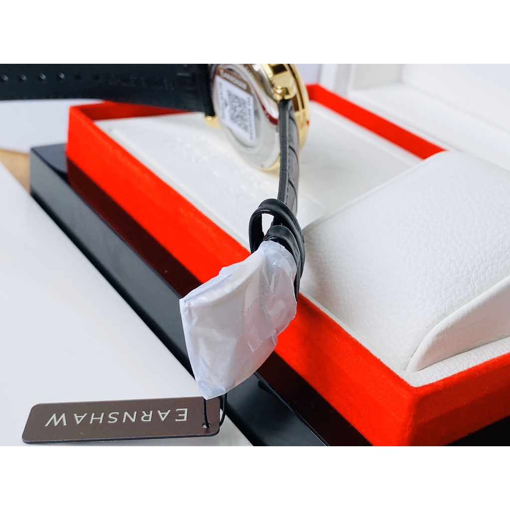 Đồng hồ nam dây da Thomas Earnshaw Longcase Double Retrograde ES 8169 05